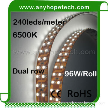SMD3528 240ledm cool white DC24V led light strip with CE RoHS approval